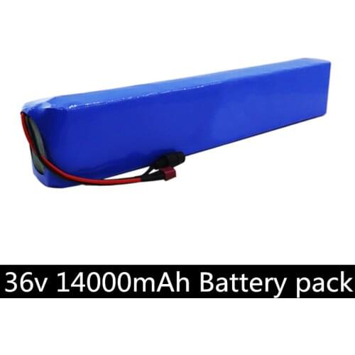 Original 36V Lithium ion Battery Pack 14Ah 600W Electric Bicycle Electric Scooter 18650 Lithium Rechargeable Battery 1520A BMS