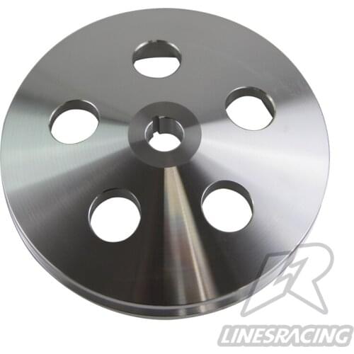 Fit for G M Aluminum Power Steering Pump Pulley Keyway Small Block Chevy BBC Chevy Olds Pontiac 350 454