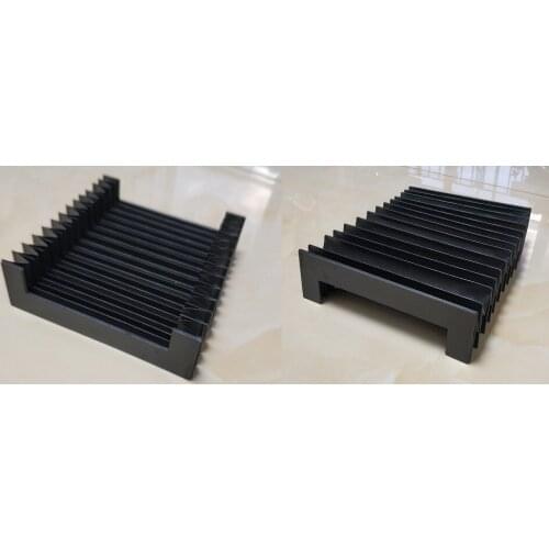 T12 cnc according protection bellow,internal: 80mm x 10mm; external: 120mm x 30mm; Lmax-300mm