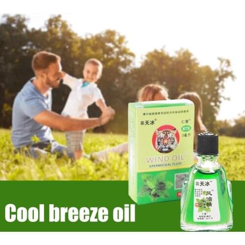 Wind Oil For Headache Dizziness Medicinal Oil Pain Abdominal Muscle Pain EffectiveTreatment Swelling Sore Rheumatism Throat M6L5