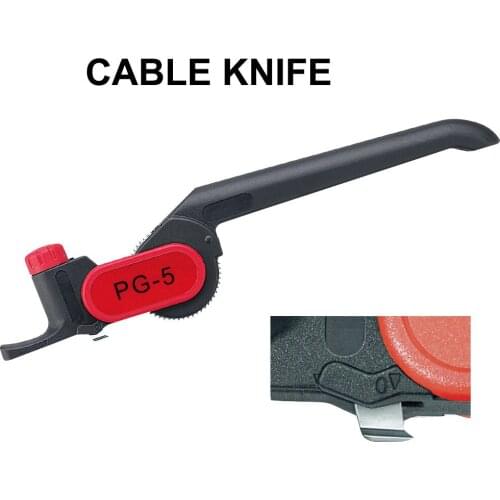 Stripping more than 25mm communication PVC constructed MV insutation cable knife tool Multi Universal round cable Stripper