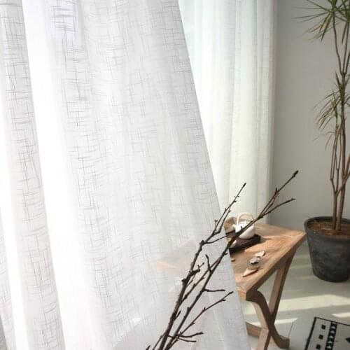 Custom Thickened Tulle Curtains Finished Pure Color Sheer Curtain Cloth Bedroom Living Room Voile Window