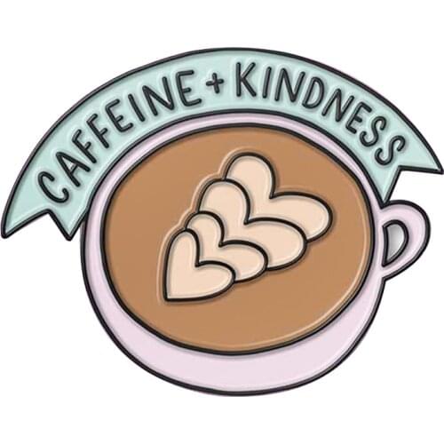 Coffee Lover Pin Badge