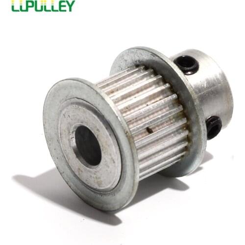 LUPULLEY S2M 25T Timing Belt Pulley Bore 5/6/6.35/7/8mm 25Teeth K Type Synchronous Pulley Wheel With Belt Width 7/11mm For CNC