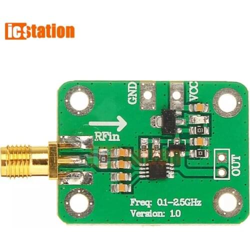 0.1--2.5GHz RF Power Meter Logarithmic Detector Power Detection Module DH Electronic Tools Board