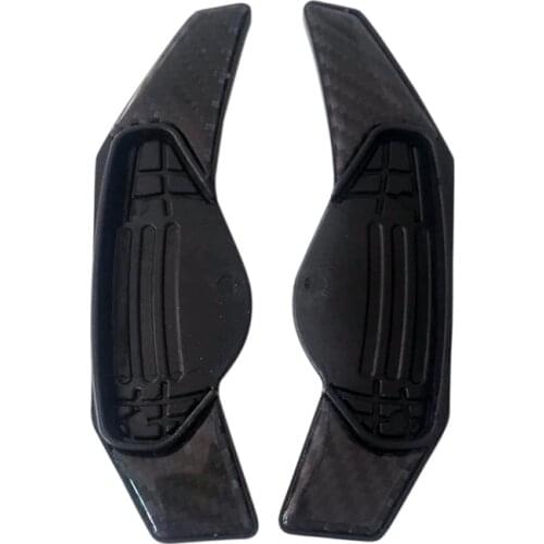 For Land Rover Range Rover Velar 2017 2018 Carbon fiber+Plastic Interior DSG Paddle Shifters Extension 2pcs