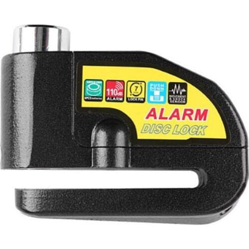 2021 New Wheel Disc Brake Lock Universal Anti-Theft Security Alarm for Motorcycle Scooter