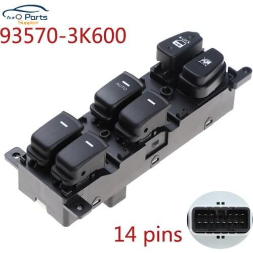93570-3K600 Left Driver Side Master Power Window Switch For Hyundai 08-10 Sonata auto accessorie 935703K600 935803K500