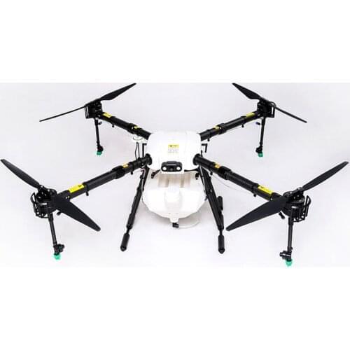 Automatic 4-axis 10 kg agricultural plant protection remote control spraying pesticide spraying unmanned aircraft machine