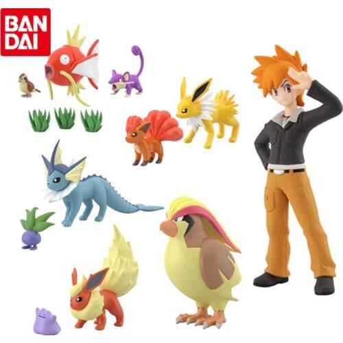 Bandai Genuine EX CASHAPON Pokemon Pocket Monster Elf SCALE WORLD Model Series Pallet Town 2
