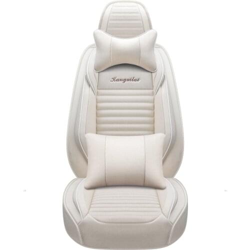 Car Seat Cover Four Seasons Universal Car Linen Seat Cushion Spring And Summer Cartoon Car Seat Cover All Surrounded Fabric