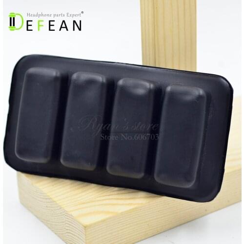 Defean Silicone Gel Headband head band pads for Racing Electronics R2000 & other models