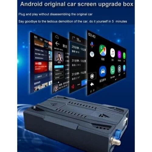 Android System Decoder Upgrade Box CarAuto Multimedia Wireless Carplay Switch Between Original Car/iOS/Android System