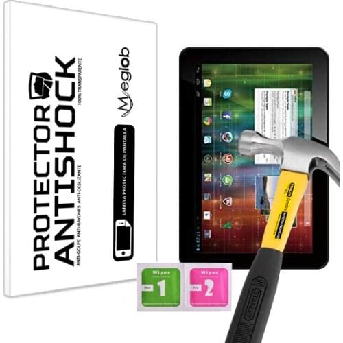 Screen protector Anti-Shock Anti-scratch Anti-Shatter compatible with Tablet Prestigio MultiPad 101 Ultimate