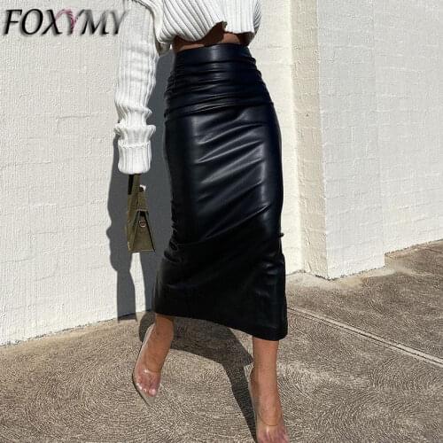 FOXYMY Slit Pencil Skirts