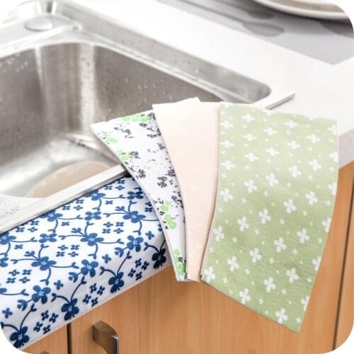 Hot Sale 1pcs self sticky can be cut Kitchen Sink Adhesive Waterproof Stickers Water Sucking Home Kitchen Washbasin Stickers