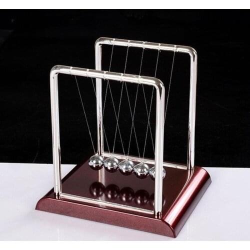 Newton Cradle Balance Steel Balls Physics Science Pendulum For Children Gift DIY Home Desk Decor Newton Pendulum Balance Ball