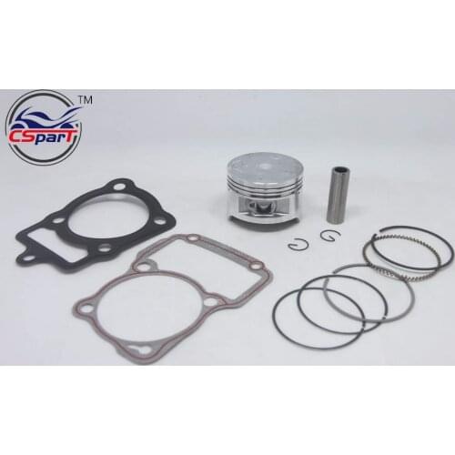 63.5MM 15MM Piston Kit Ring Gasket For Honda CG200 200CC air cooled Shineray ZongShen Lifan Taotao ATV Quad Kaya Xmotos Pit bike