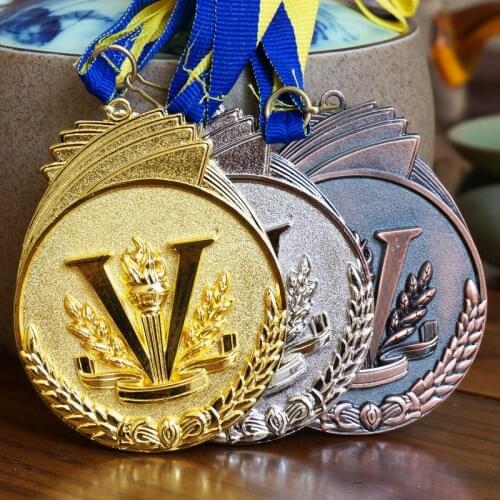 The Marathon Olympic Torch Medal Award Zinc Alloy Official Sport Match Award Sport Competition Medal Prize for kid Free Shipping