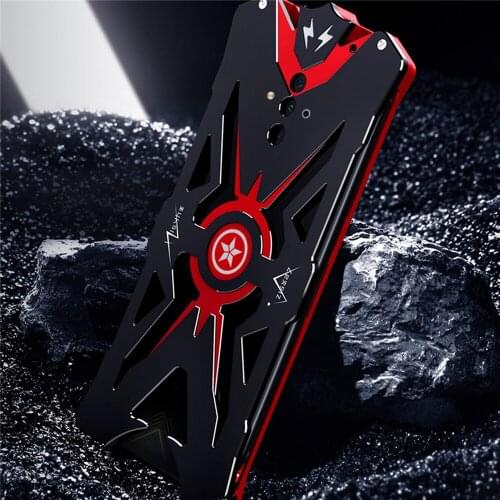 Metal Anti-fall Phone Case For Nubia Play Shockproof Heavy Duty Armor Protective Shell for Nubia Play Mobile Phones