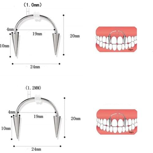 Fashion Goth Lips Ring Stainless Steel Septum Piercing In mouth Ring Puncture Earrings Hoop Nose Ring Body Piercing Jewelry