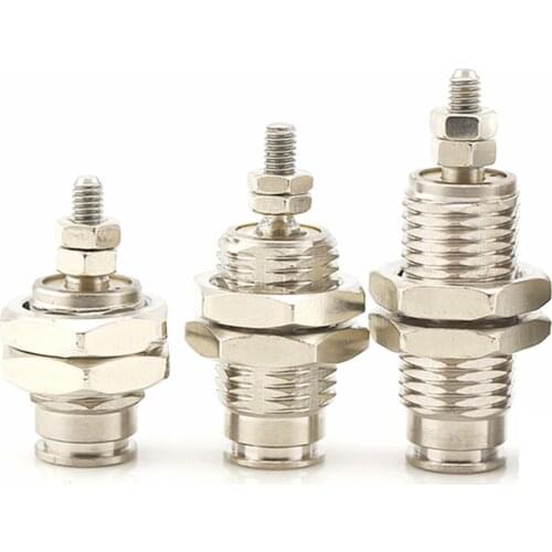 Bore 6-15mm Stroke 5-20mm CJPB6 CJPB10 CJPB15 With Threaded Pneumatic Single Acting Needle Cylinder Lathe CNC