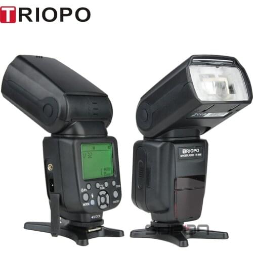 TRIOPO TR-988 Flash Professional Speedlite TTL Camera Flash with High Speed Sync for Canon and Nikon Digital SLR Camera Top sell