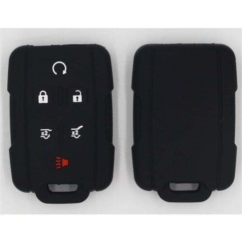 Skin Silicone Remote Car Key Cover Case Shell Holder Fob For Chevrolet Cruze 3 Buttons Flip Key 2014 2015