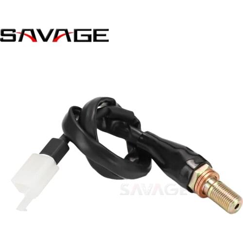 Universal M10 x 1.0mm Moto Hydraulic Brake Pressure Rear Light Switch Hollow Motorcycle Accessories Banjo Bolt Screw Lamp CNC