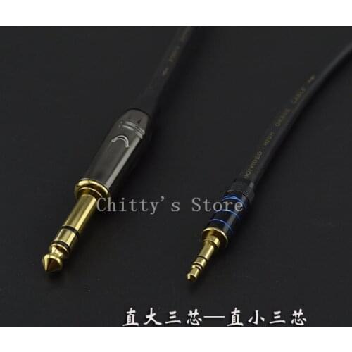 Anti-interference fever level 3.5mm to 6.5mm male