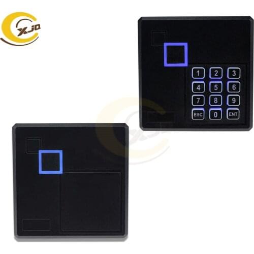 XJQ High Quality Waterproof card reader, RFID 125 KHz/13.56MHZ Access Control Card reader with wiegand 26/34 GB-R102A