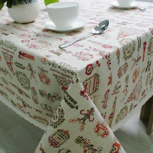 Y JIANG Lace Tablecloths On The Table
