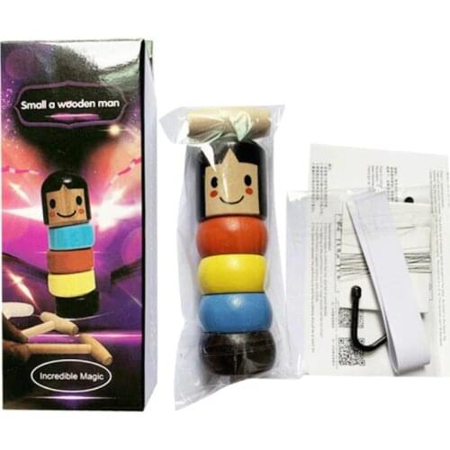 Funny Wooden Magic Toy Daruma Mr Immortal Toy For Kid Child Gift New 2020 Early Educational 1 set
