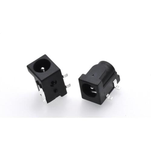 100pcs DC-050 5.5*2.1mm DC Power Jack Connector DC Charging Socket 4 SMD Foot