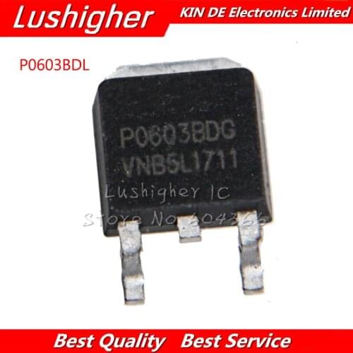 10pcs P0603BDL TO-252 P0603BDG TO252 P0603