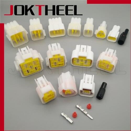 5 sets kit Furukawa 1P 2P 3P 4P 6P 8P 9P 16P Pin male female waterproof electrical wire cable connector auto plug
