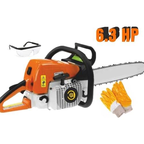 The Spech Power 6.3 Hp Full Professional Turbo Gasoline Saw Wood Cutting Sawing Motor