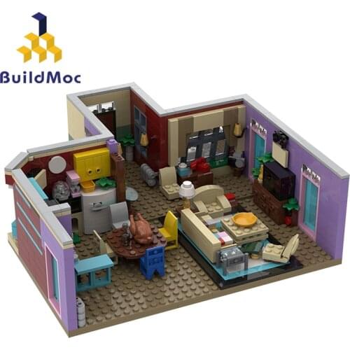 Buildmoc MOC-29532 For Friends The Television Series - Monicas Apartme Building Blocks Childrens Toy Gift