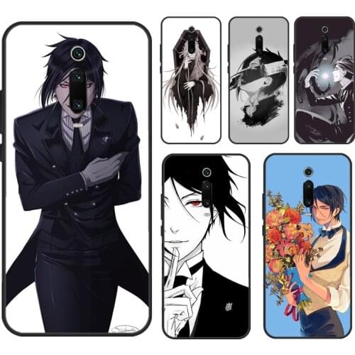 Kuroshitsuji Sebastian Michaelis Case For POCO X3 Pro F1 F2 M3 F3 Cover For Xiaomi Mi 11 Lite Ultra Mi 10T Pro Note 10 Lite