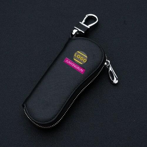 For Toyota Camry Corolla RAV4 REIZ PRADO Vios Straight board genuine leather Car Key Case Cover Shell Bag