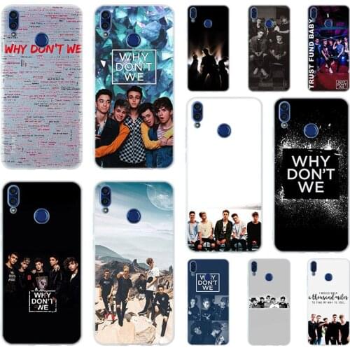 Why dont we Soft TPU Case Cover For Huawei Honor 30 20 10 9 Lite 9a 8a 7a Pro 10X 10i 30s 20lite 10lite