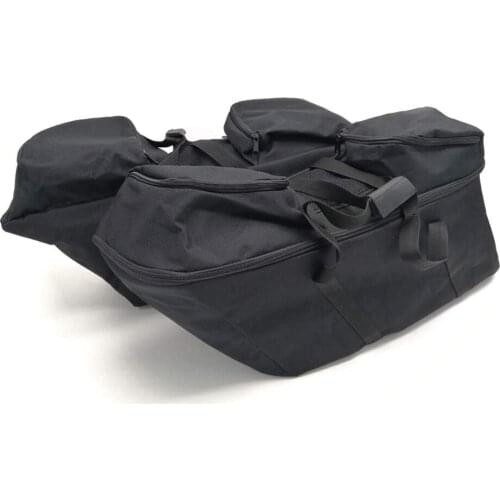 Motorcycle Travel Pak Organizer for Hard Saddlebag Liner Storage Harley Models Touring Road Street Electra Glide King 1993-2019