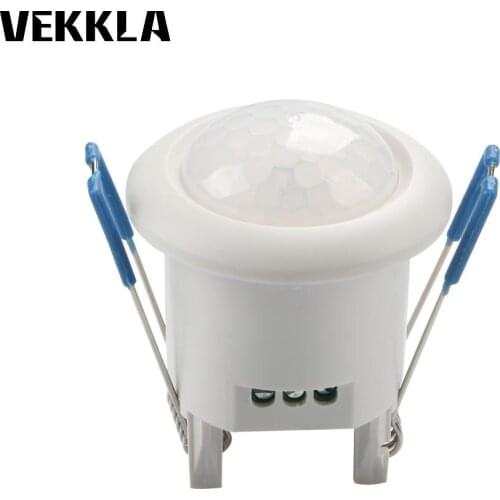Infrared motion sensor switch Mini 12V 220V 140/360 Degree Adjustable Security Ceiling PIR Body Sensor Switch For Led Strip Lamp