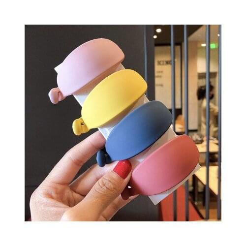 Cute Candy Banana Shape Hair Claws Women Girls Sweet Hair Clips Ponytail Holder Hairpins Fashion Hair Accessories
