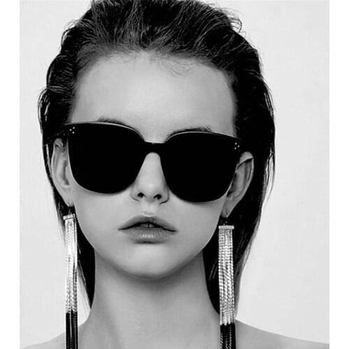 Korean Style Fashion Trend Retro Sunglasses Big Frame Sunglasses