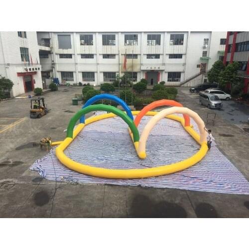 2016 new Factory direct Inflatable soccer field Inflatable track KYG-93