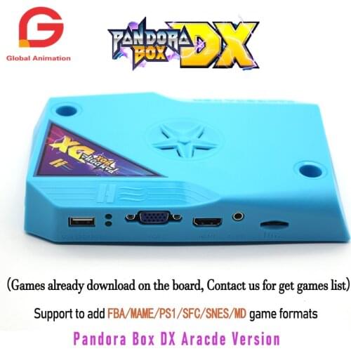 2020 Pandora Box DX 2992 in 1 arcade jamma board hdmi vga cga crt scan line can add FBA MAME PS1 SFC SNES FC MD game 3d tekken