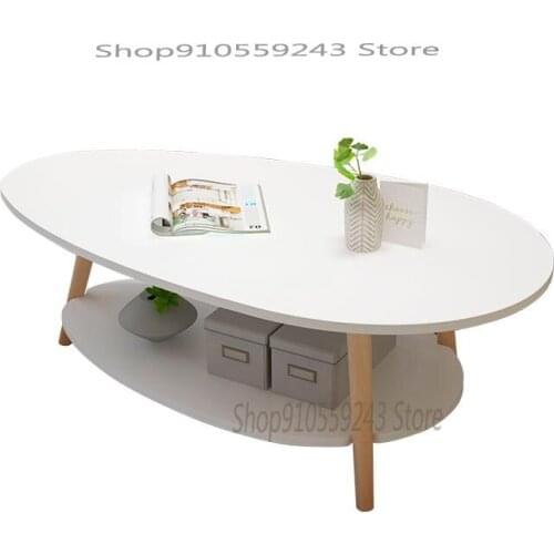 Xinjiang Simple Coffee Table Nordic Small Apartment Round Table Simple Modern Living Room Creative Sofa Side Table Tea Table 2