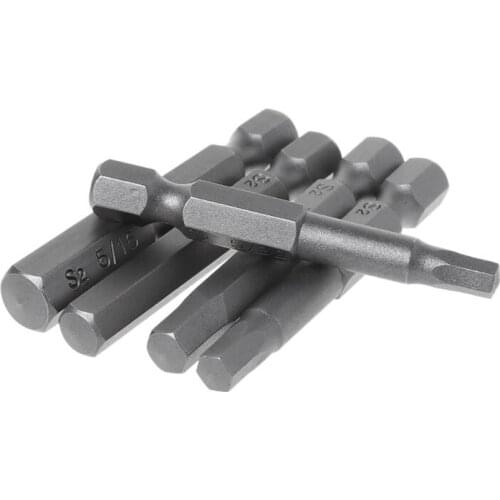 10pcs Magnetic Hexagon Screwdriver Bit S2 Steel 1/4 Inch Hex Shank Screw Drivers Set 50mm