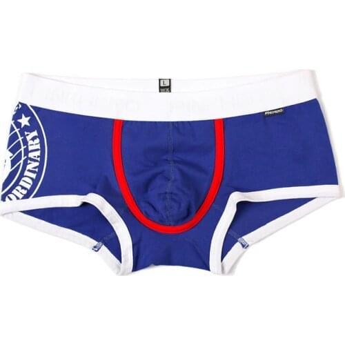 2020 Brand Pink Hero Printed Boxers Men Sexy Underwear Cotton Boxer Shorts Packets Of Muscle Underpants